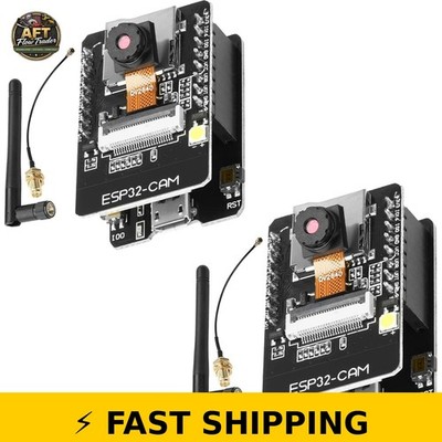 Aideepen 2-Pack ESP32 CAM Development Board WiFi/Bluetooth 5V