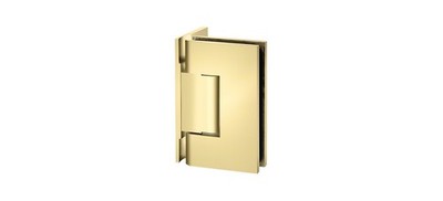Designer Series Shower Door Wall Mount Hinge With Offset Back Plate & 5 degree P