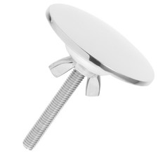 Set of 2 Metal Hole Plug for Basin Kitchen Sprayer Cover Sink Holes