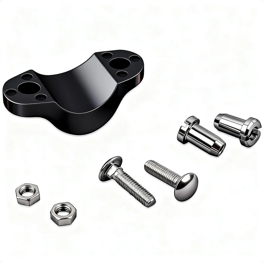 Reel Seat Clamp / Rod Clamp Kit RSC-1C For Shimano Most Reels up to 4/0 Size