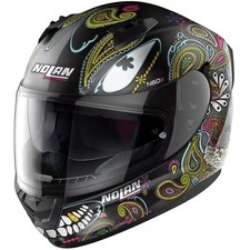 NOLAN N60-6 RITUAL BLACK MULTI MATT FULL FACE MOTORCYCLE HELMET