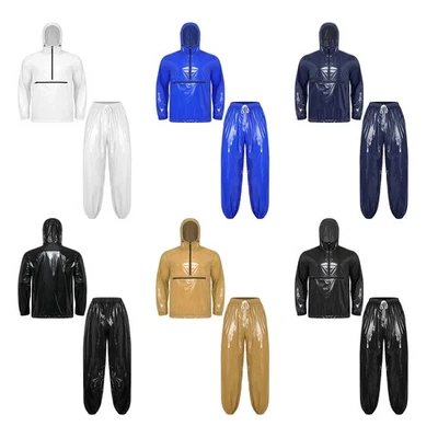 Männer Trainingsanzug Sportanzüge Regenmantel Outfits Regenbekleidung Urlaub - Bild 1 von 3