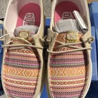 HEYDUDE Wendy Youth Boho Festival Loafer Lace Up Canvas Multi US 13 EU 32 — photo 6