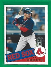 2020 Topps - 1985 Topps 35th Anniversary Mookie Betts #85-21 Boston Red Sox 