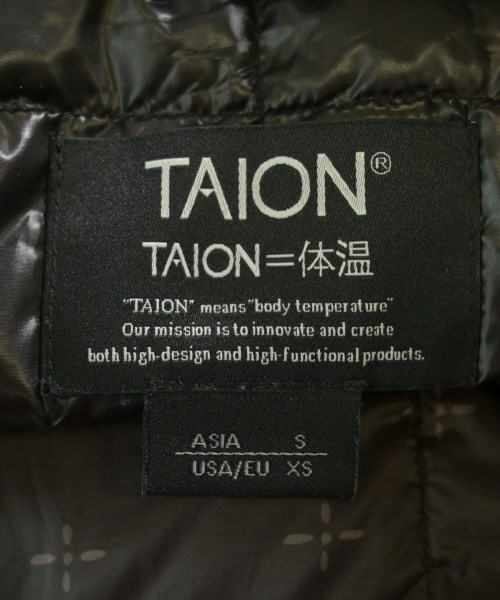 TAION Down Jackets / Down Vests Brown(Patterned) … - image 3