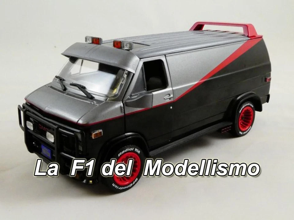 Greenlight GMC Vandura Van A-Team A TEAM 1983 1/24 84072 - Immagine 2 di 4