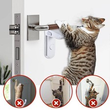 Children's Door Lever Lock Opening Artifact Anti-cat Anti-pet Room Easy To Insta