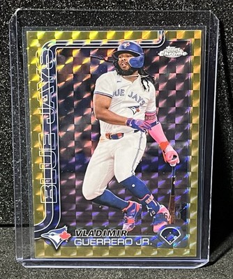 2025 Topps Chrome - Vladimir Guerrero Jr. #259 Gold Geometric Refractor /50