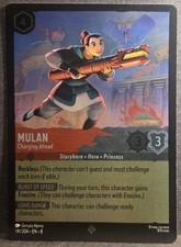 Lorcana Archazia's Island 141/204 Mulan Imperial General Super Rare Foil