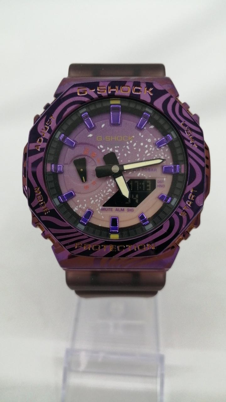 Casio G-Shock GM-2100MWG Black Resin Analog-Digital Watch