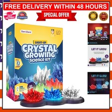 LED Crystal Growing Kit for Kids - Science Experiments  Fun for Ages 6-12