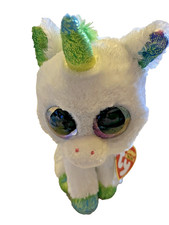 Ty Beanie Boos Pixy The Unicorn New W/tags Plush Stuffed Animal Toy