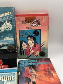 LOT of 6 Nintendo BOXED* NES Games WorldRunner Legend Of Kage Mafat Astynax Xeno