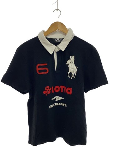 MOWALOLA Polo Shirt 25SS MOWA SPORT TRACKTOP XL Cotton Black Used