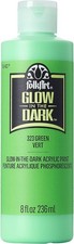 glow in the dark paint, 8 oz, Green 8 Fl Oz