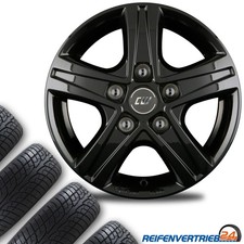 4x Alu Winterräder für Peugeot Traveller Reifen 215/60R17 Semperit