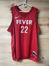 Caitlin Clark #22 Size XL Indiana Fever Red Rebel Edition Stitched Jersey NWT