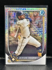 Jackson Chourio 2025 Bowman Chrome Mega Box Mojo Refractor