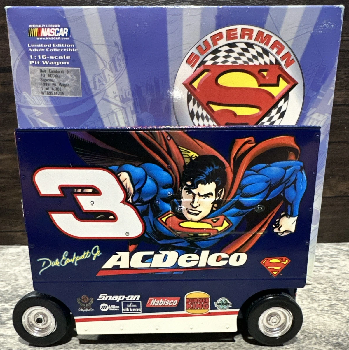 Pompe à Essence Miniature 1/16 - Dale Earnhardt Jr #3 Superman - Lionel Racing