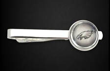 Football Card Tie Clip, Philadelphia Eagles Wedding Jewelry Tie Bar