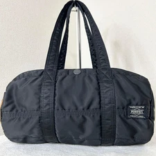 PORTER Tanker Black Mini Boston Duffle Bag Yoshida Japan Handbag Used