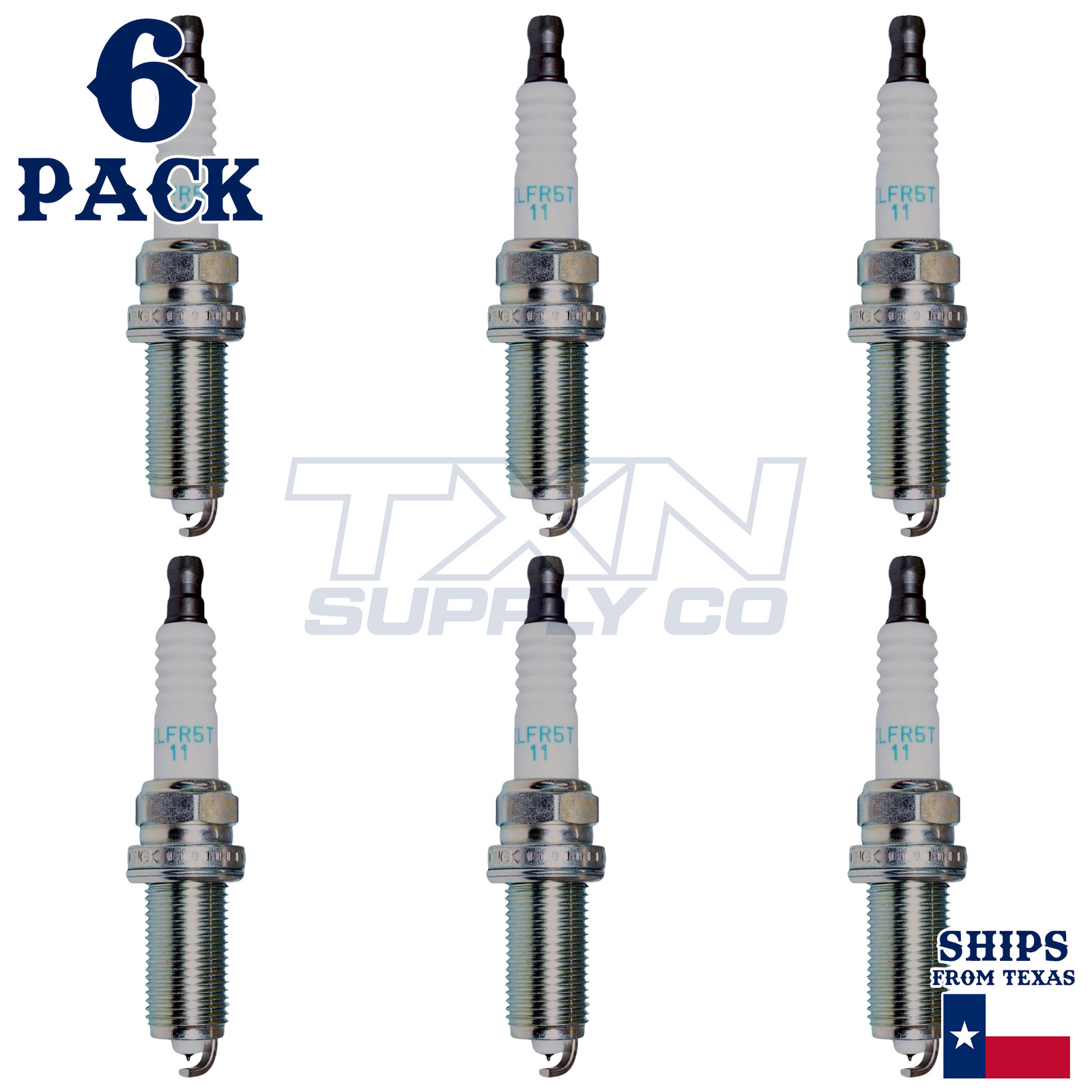 NGK 96779 ILFR5T11 Spark Plugs 6 Pack