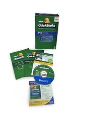 Intuit QUICKBOOKS PRO 2008 For Windows XP Vista Full Retail US Lifetime License