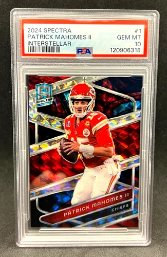 2024 PANINI SPECTRA #1 PATRICK MAHOMES II INTERSTELLAR /60 - PSA 10 GEM MINT