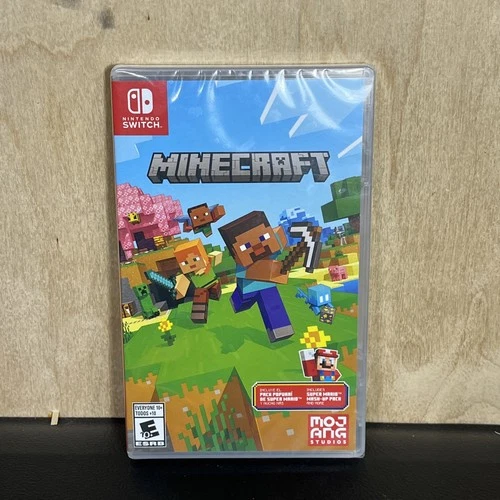 Minecraft - Nintendo Switch *Includes Super Mario Mash-Up *NEW SEALED