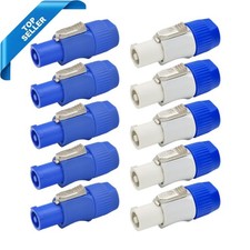 5 EACH NAC3FCA NAC3FCB PowerCON Cable Connector Replacement for Neutrik