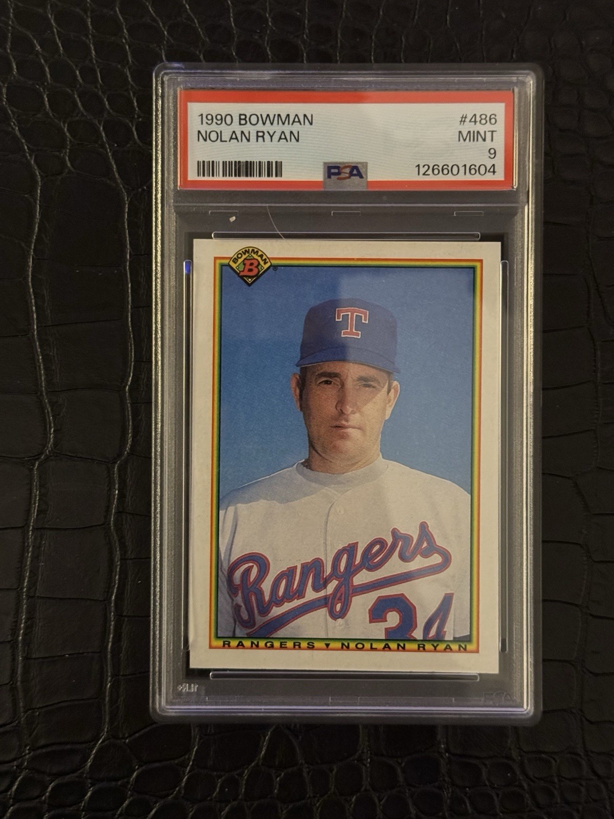 1990 Bowman Nolan Ryan #486 Texas Rangers