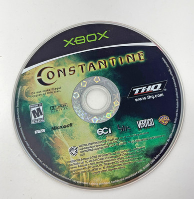 Constantine (Microsoft Original Xbox) Disc Only Used Tested Works