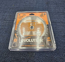 Evolution R185 TCT-20MS: 7-1/4"/185mm Multi-Material Cutting 20T Mitre Saw Blade