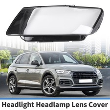 1 Pc Car Front Left Headlight Lens Cover for Audi Q5 2013-2017 Pc Black,Clear