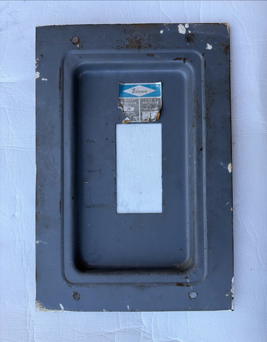 Zinsco,  Sylvania ML12 (6-12) 125A Circuit Panel Dead Front INNER COVER ONLY