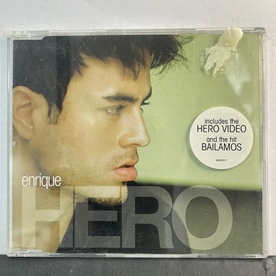 Enrique Iglesias Hero 2001 Interscope CD Single Enhanced Video