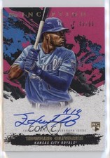 2021 Inception Rookie and Emerging Star Magenta 49/99 Edward Olivares Auto 14tz