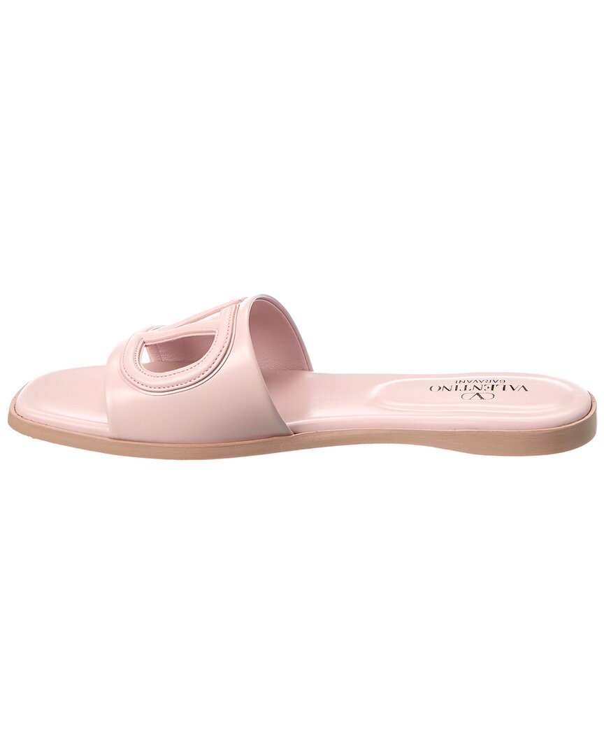 Valentino Vlogo Leather Sandal Women's Pink 36 thumbnail 2