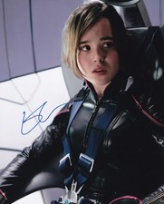 ELLEN PAGE signed autograph 20x25cm X-MEN in person autograph COA ELLIOT
