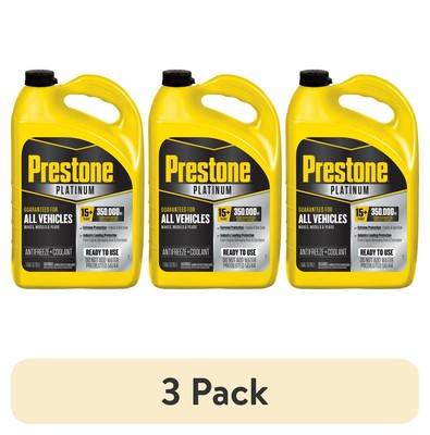 (3 pack) Prestone Platinum Extreme Protection Antifreeze & Coolant [NO FEE]