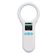 Tier Tag Reader Handheld Tragbare Haustier Microchip ID Scanner 134 2 Khz/12 DON