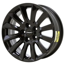 17 Chrysler 300 Wheel Rim Factory Oem 2417 2011-2018 Gloss Black