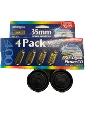 Walgreens Photo 35mm Color Print Film 24 ISO 400 Exp 6/2009 2 Rolls of Film