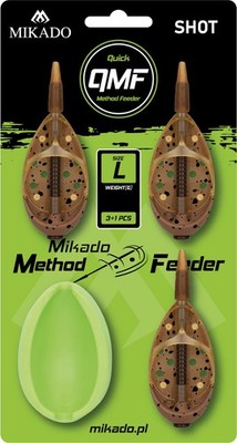 Mikado Method Feeder Shot Q.M.F. 3+1 Set 60g L bleifrei
