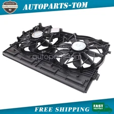 Fit Nissan Rogue 2021-2023 Dual Radiator Cooling Fan Assembly w/ Control Module
