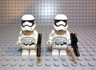 Lego Star Wars First Order Stormtrooper Minifigures sw0905 Lot of 2