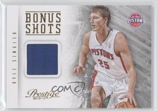 2013-14 Panini Prestige Bonus Shots Materials Kyle Singler #32 0v1