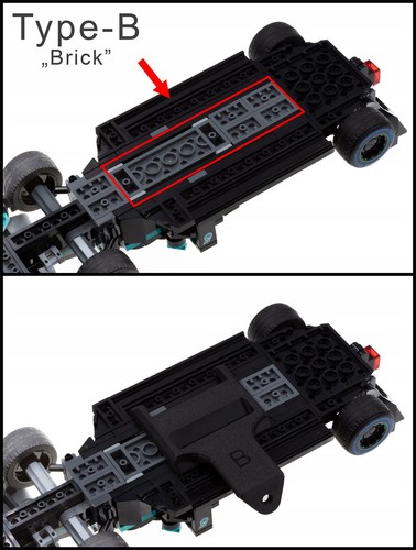 Speed Champions - montaż ścienny | KWAŚNY | półka LEGO - typ B - Zdjęcie 7 z 11