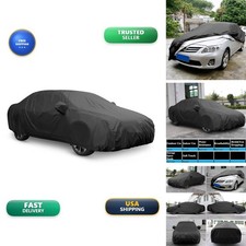 uxcell Waterproof All Weather Car Cover Sedan 178-185 in