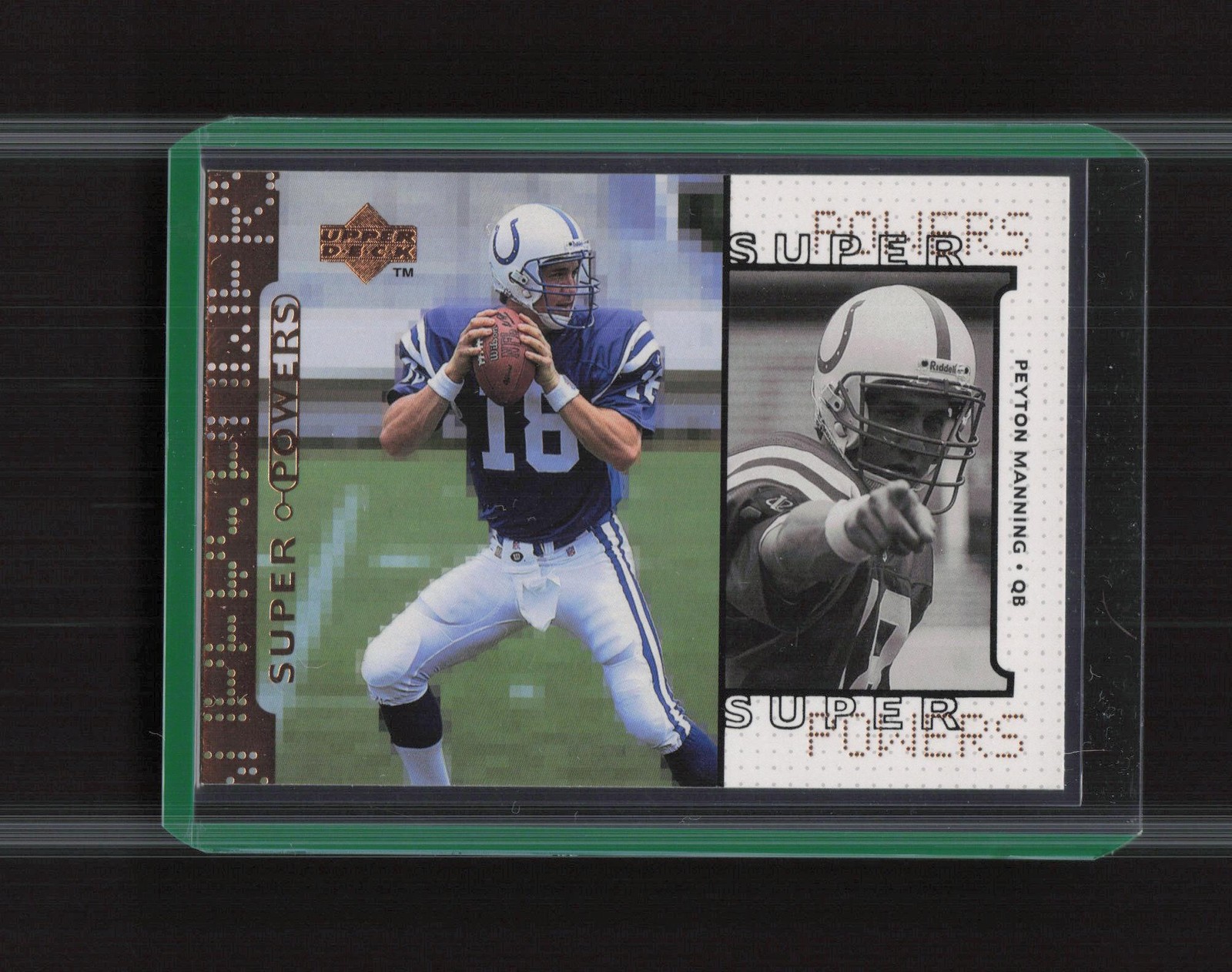 1998 Upper Deck S16 Peyton Manning Super Powers RC